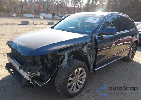 2015 Audi Q5 2.0T Premium from USA, damaged, VIN WA1LFAFPXFA083908